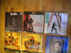 James Bond Lot (Laserdisc). Sean Connery and the rest 15 rare ones