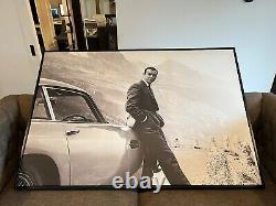 James Bond Sean Connery Aston Martin Canvas Wall Art Print 40x60