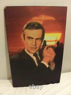 James Bond Sean Connery Authentic Poster You Only Live Twice 1967. 1996 video