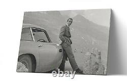 James Bond Sean Connery Canvas Print Wall Art Artwork Painting Poster Wall Decor