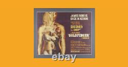 James Bond(Sean Connery)Goldfinger Original Half Sheet Poster (1964)