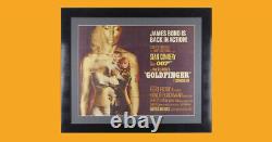 James Bond(Sean Connery)Goldfinger Original Half Sheet Poster (1964)