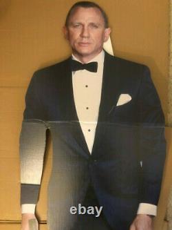 James Bond Sean Connery Lifesize Standup Standee Cutout Discount Damage Set Of 4