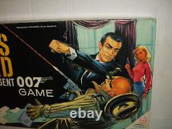 James Bond Secret Agent 007 Board Game MB High Grade Sealed Sean Connery Rare