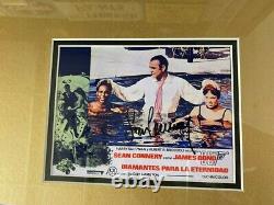 James Bond Signed Collection, Sean Connery, Roger Moore, Barbara Bach, Lana Wood