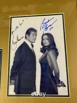 James Bond Signed Collection, Sean Connery, Roger Moore, Barbara Bach, Lana Wood