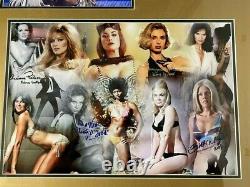 James Bond Signed Collection, Sean Connery, Roger Moore, Barbara Bach, Lana Wood