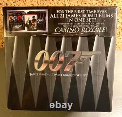 James Bond Ultimate Collectors Set + Casino Royal (DVD) 21 FILMS VOL 1-4