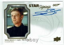 James Bond Villains & Henchmen Autograph SS-SB Sean Bean as Alec Trevelyan