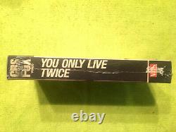 James Bond You Only Live Twice 007 Sealed VHS CBS FOX SEAN CONNERY 1967 1984 NEW