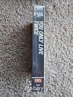 James Bond You Only Live Twice 007 Sealed VHS CBS FOX SEAN CONNERY 1967 1984 NEW