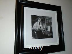 James bond (Sean Connery) picture in a lovely black modern frame great picture