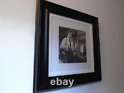 James bond (Sean Connery) picture in a lovely black modern frame great picture