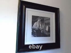 James bond (Sean Connery) picture in a lovely black modern frame great picture