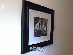 James bond (Sean Connery) picture in a lovely black modern frame great picture