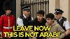 Leave Now Police Eject Arab Teens After Disrespecting The King S Guards