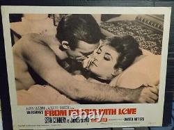 Lobby Card 1964 FROM RUSSIA WITH LOVE James Bond Sean Connery Daniela Bianchi CU