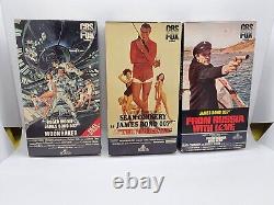 Lot Of 16 James Bond 007 Beta Not VHS Tapes Connery Moore Dalton Lazenby BETAMAX