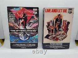 Lot Of 16 James Bond 007 Beta Not VHS Tapes Connery Moore Dalton Lazenby BETAMAX