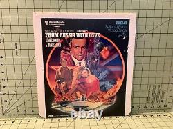 Lot of 14 James Bond VINTAGE Videodisc CED OUT OF PRINT HARD TO FIND VG+'62-'85