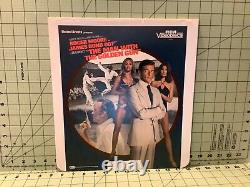 Lot of 14 James Bond VINTAGE Videodisc CED OUT OF PRINT HARD TO FIND VG+'62-'85