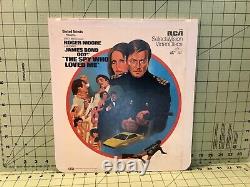 Lot of 14 James Bond VINTAGE Videodisc CED OUT OF PRINT HARD TO FIND VG+'62-'85