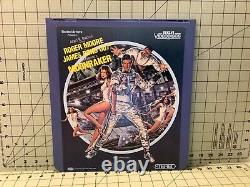 Lot of 14 James Bond VINTAGE Videodisc CED OUT OF PRINT HARD TO FIND VG+'62-'85