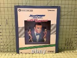 Lot of 14 James Bond VINTAGE Videodisc CED OUT OF PRINT HARD TO FIND VG+'62-'85