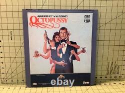 Lot of 14 James Bond VINTAGE Videodisc CED OUT OF PRINT HARD TO FIND VG+'62-'85