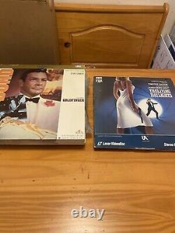 Lot of 17 James Bond 007 Laserdisc LD Sean Connery Roger Moore Dalton