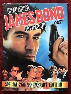 Lot of 4 James Bond Movie Books Large Coffee Table Hardcovers Sean Connery et al