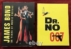 Lot of 4 James Bond Movie Books Large Coffee Table Hardcovers Sean Connery et al