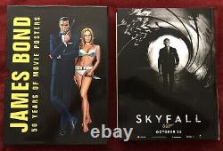 Lot of 4 James Bond Movie Books Large Coffee Table Hardcovers Sean Connery et al