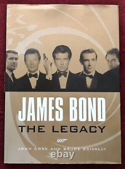 Lot of 4 James Bond Movie Books Large Coffee Table Hardcovers Sean Connery et al