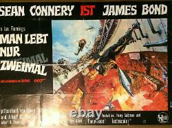 MAN LEBT NUR ZWEIMAL Movie Poster / Filmplakat James Bond Sean Connery 007 EA