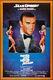 NEVER SAY NEVER AGAIN MOVIE POSTER 27x41 Folded N. Mint SEAN CONNERY JAMES BOND
