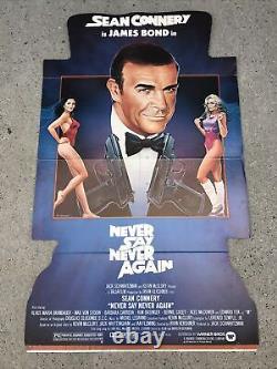 NEVER SAY NEVER AGAINJAMES BOND 007 Sean Connery 56H PROMO STORE STANDEE