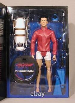 NEW 2004 Sideshow Sean Connery Action Figure as 007 James Bond in Thunderball