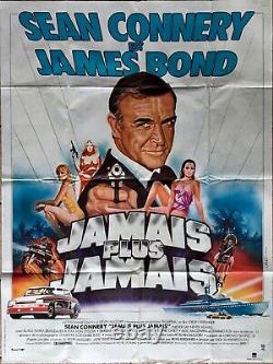 Never Say Never Again Original French Movie Poster James Bond Sean Connery 1983