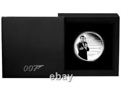 New 2021 James Bond Sean Connery 007 Legacy Series 1 oz Silver Proof Colored OGP