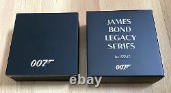 New 2021 James Bond Sean Connery 007 Legacy Series 1 oz Silver Proof Colored OGP