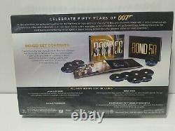 New Sealed Bond 50 5 Decades of Bond 007 Blu-Ray Disc Limited Edition James bond
