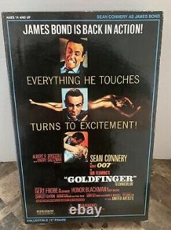 Nos Sideshow Collectibles Goldfinger Sean Connery As James Bond 12 Figure New