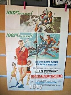 Operacion Trueno Thunderball James Bond 007 Sean Connery Año 1965