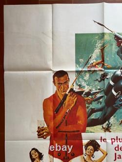 Operation Thunderball James Bond Sean Connery R120x160cm 70's