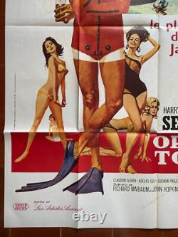 Operation Thunderball James Bond Sean Connery R120x160cm 70's