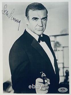 PSA DNA Sean Connery Signed? 8x10 Iconic Publicity Photo James Bond 007