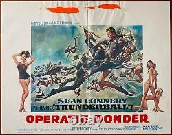 Poster Belgian Tapestry Operation Thunder Thunderball James Bond Sean Connery