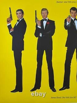 Poster James Bond Archives le Monde Of 007 Robert Mcginnis Sean Connery
