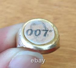 RARE James Bond 007 Sean Connery Vintage Flicker Ring Lenticular